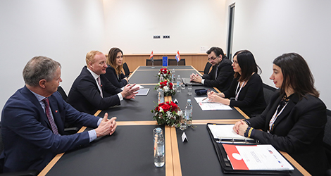 Sastanak ministrice znanosti i obrazovanja Republike Hrvatske Blaženke Divjak s predsjednikom Europskog patentnog ureda Antonijem Campinosom povodom konferencije „Intelektualno vlasništvo za Europsku uniju u svijetu izazova